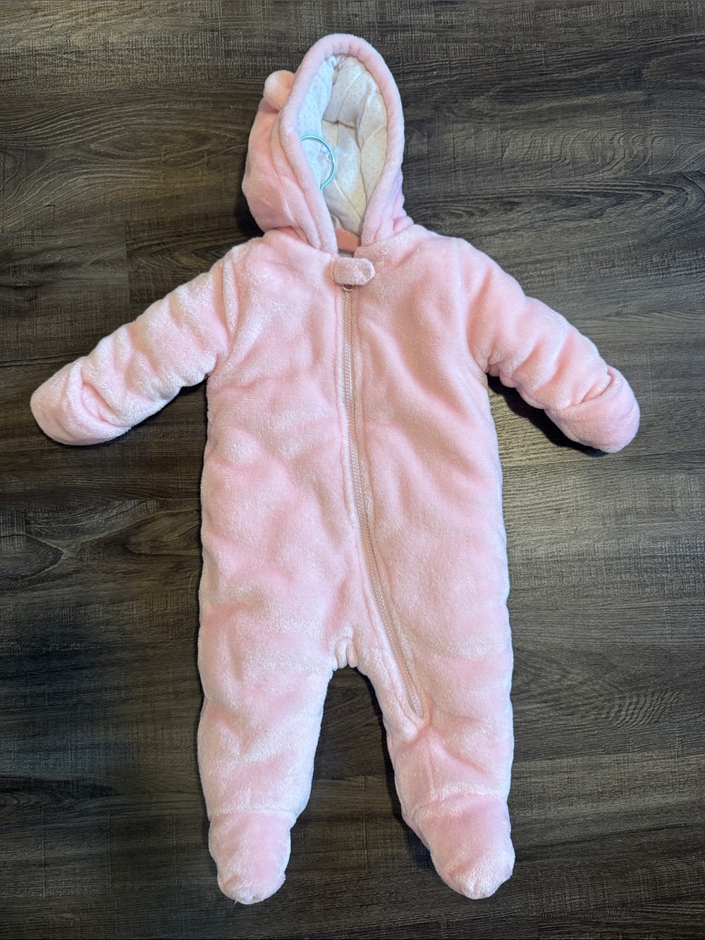 Pink Baby Bunting Snowsuit